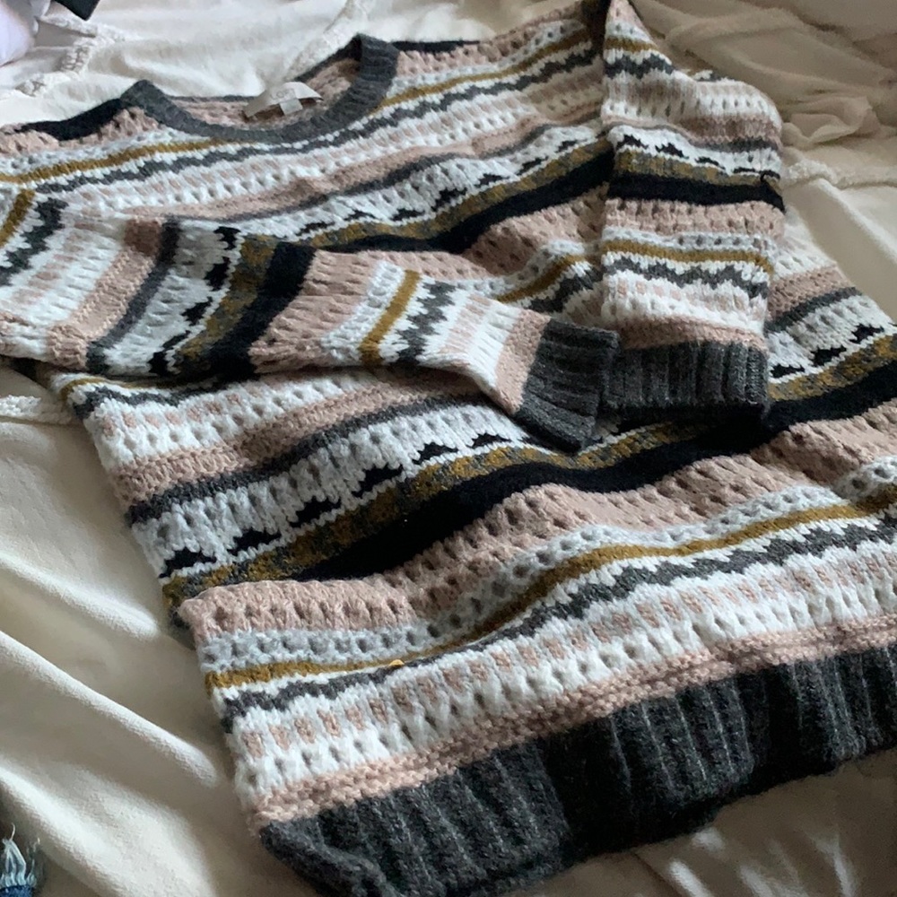 Oversized LOFT knit sweater